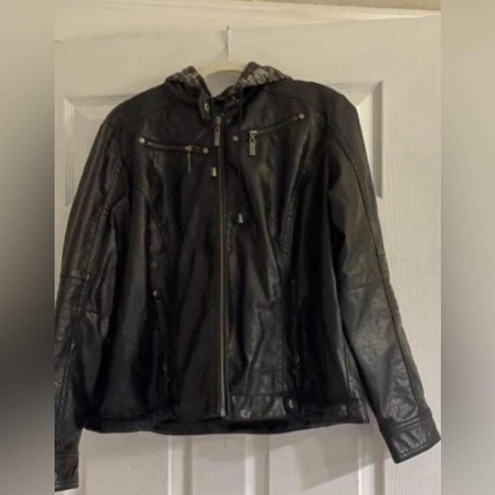 Leather jacket